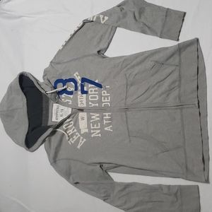 Aeropostale Mens Hooded Zip Up long sleeve shirt XL